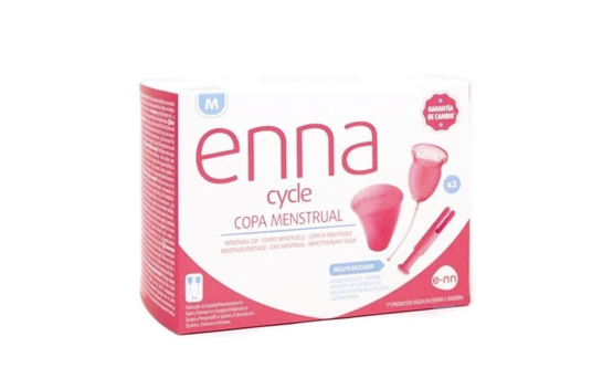 Enna copa menstrual T-M 2uds y aplicador