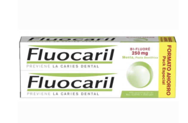 Fluocaril DUPLO Pasta Sabor Menta 2 x 125ml