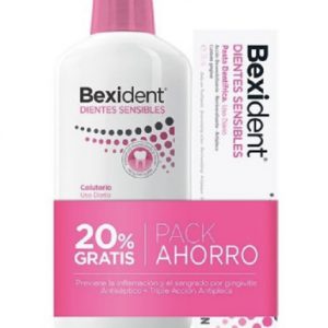 Bexident Dientes Sensibles Pack Colutorio 500ml + Pasta 75ml