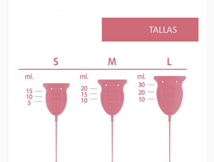 Enna copa menstrual T-M 2uds y aplicador - Imagen 3