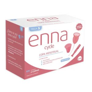 Enna copa menstrual T-S 2uds y aplicador