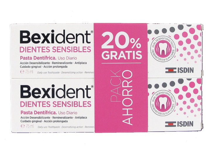 Isdin Bexident Pasta Dientes Sensibles 75+ 75ml