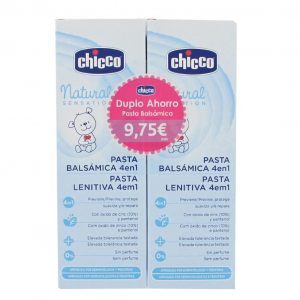 Chicco Natural Sensation Crema Balsámica 4 en 1  Duplo 100ml+100ml