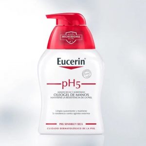 Eucerin Oleogel de Manos Piel sensible PH-5, 250 ml