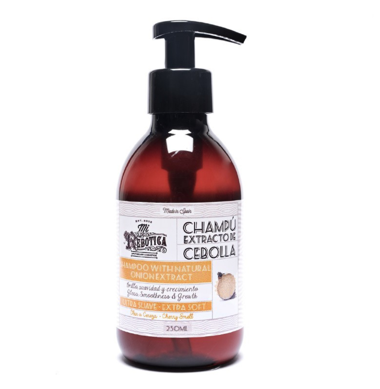 Mi Rebotica Champú Ultrasuave con extracto de Cebolla, 250ml