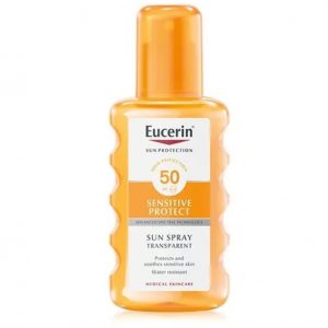 Eucerin Sun Spray Transparente Sensitive Protect FPS 50