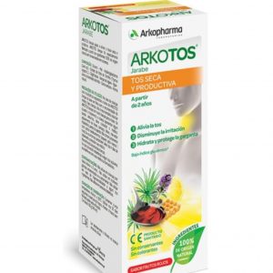 Arkotos® Tos seca y productiva, envase de 140 ml.
