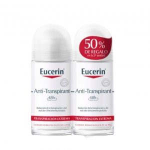 Eucerin Desodorante Antitranspirante 48H Roll-on Duplo 2x50ml