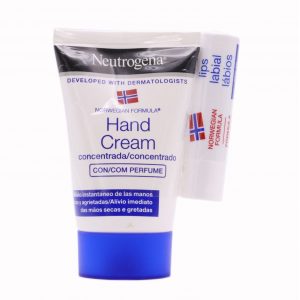 Neutrogena Crema de Manos Concentrada 50ml +Stick Labial SPF20 Pack