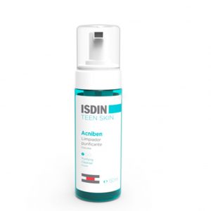 ISDIN Acniben Limpiador purificante Espuma Teen Skin, 150 ml