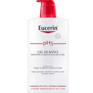 Eucerin Piel sensible pH5 Gel de Baño, 1 litro