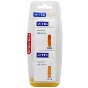 Vitis DUPLO Seda dental con cera