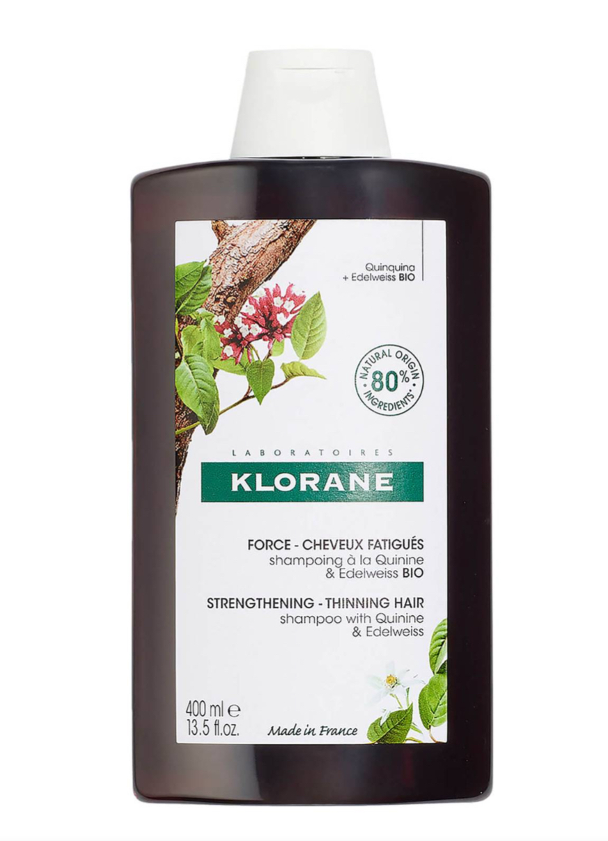 Klorane Champú a la Quinina y Edelweiss Bio 400ml