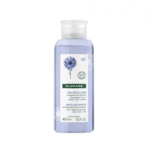 Klorane Agua Micelar al Aciano Desmaquillante tres en uno 400ml